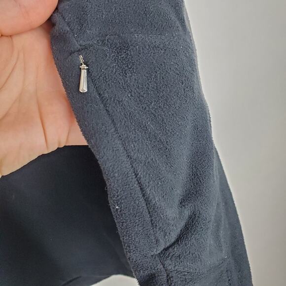 Cabelas Fleece 1/4 Zip Mock Neck Pullover Sweater Warm Mens XL Zip Pockets Gray - Picture 3 of 7